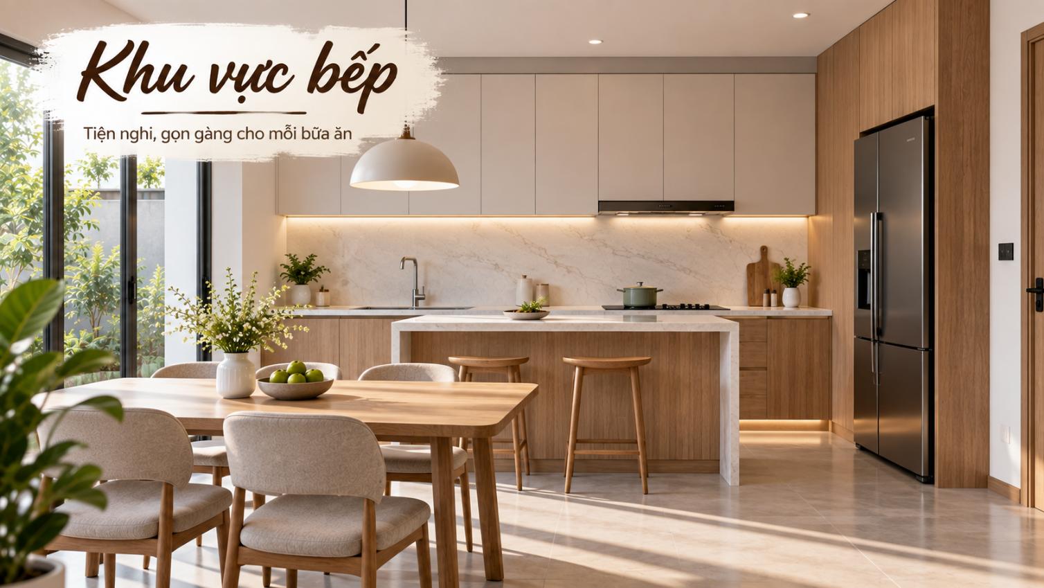 Khu vực bếp